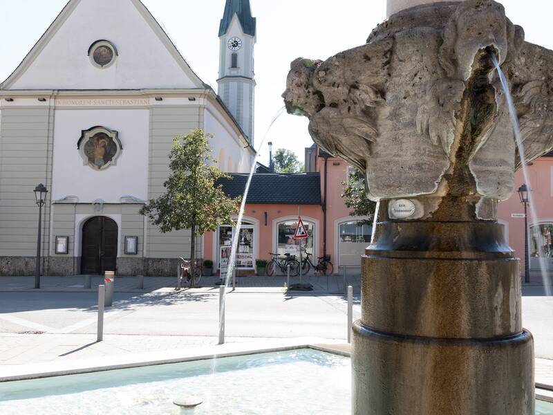 Brunnen am Marienplatz