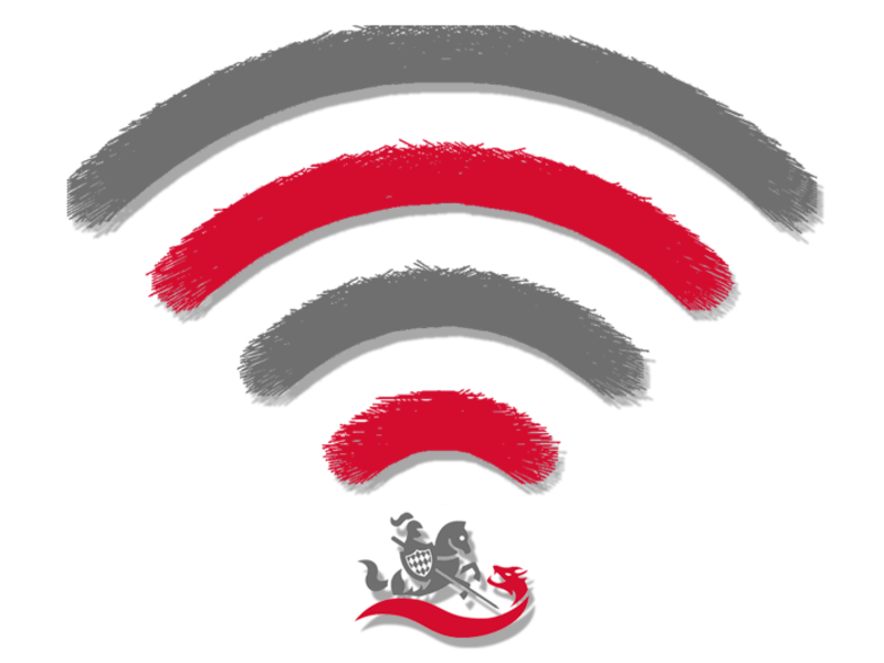 Banner WLAN - WiFi Symbol
