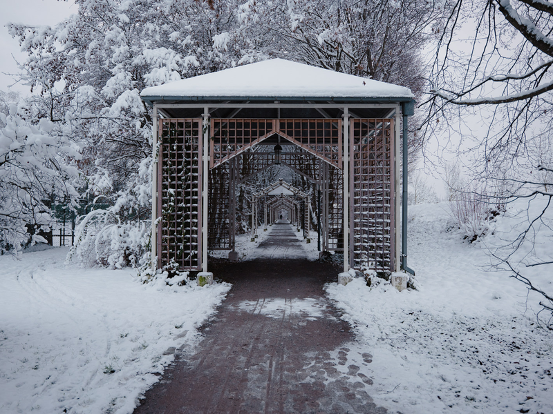 Kurpark Bad Aibling im Winter