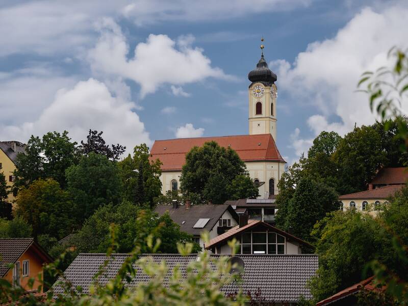 Kirche Mariä Himmelfahrt auf dem Hofberg Bad Aibling