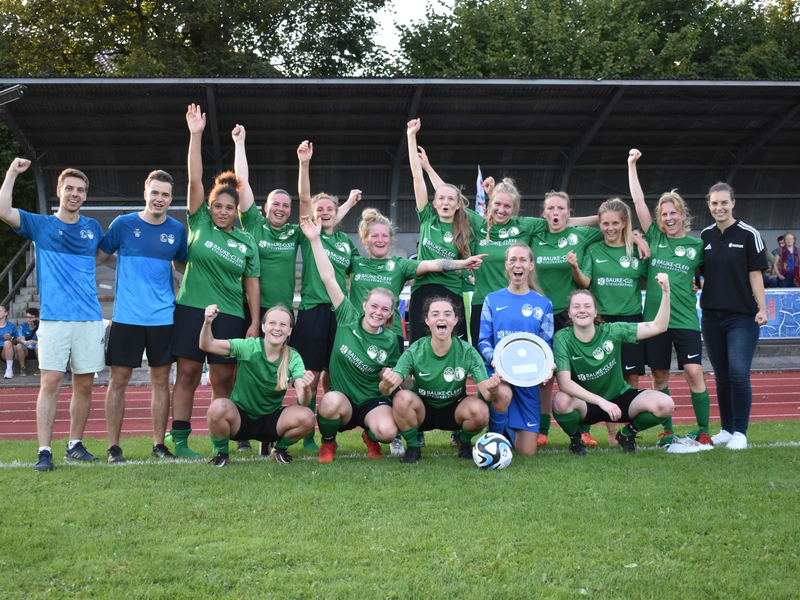 Pokalsiegerfoto FFC07 Frauenfußballclub